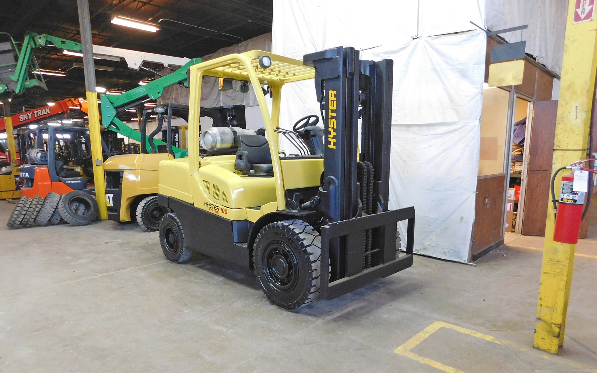 Used 2009 HYSTER H100FT  | Cary, IL