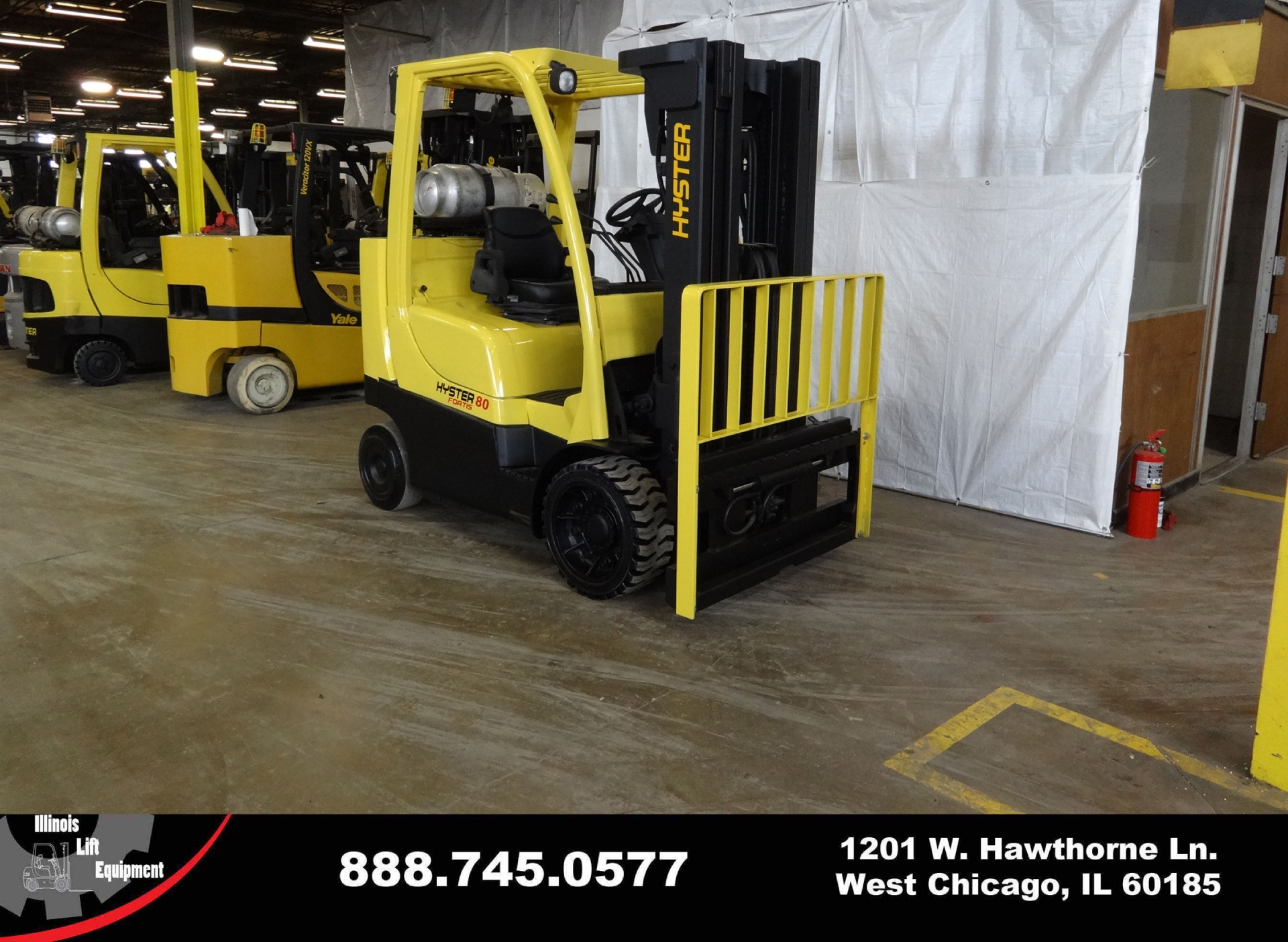 Used 2008 HYSTER S80FTBCS  | Cary, IL