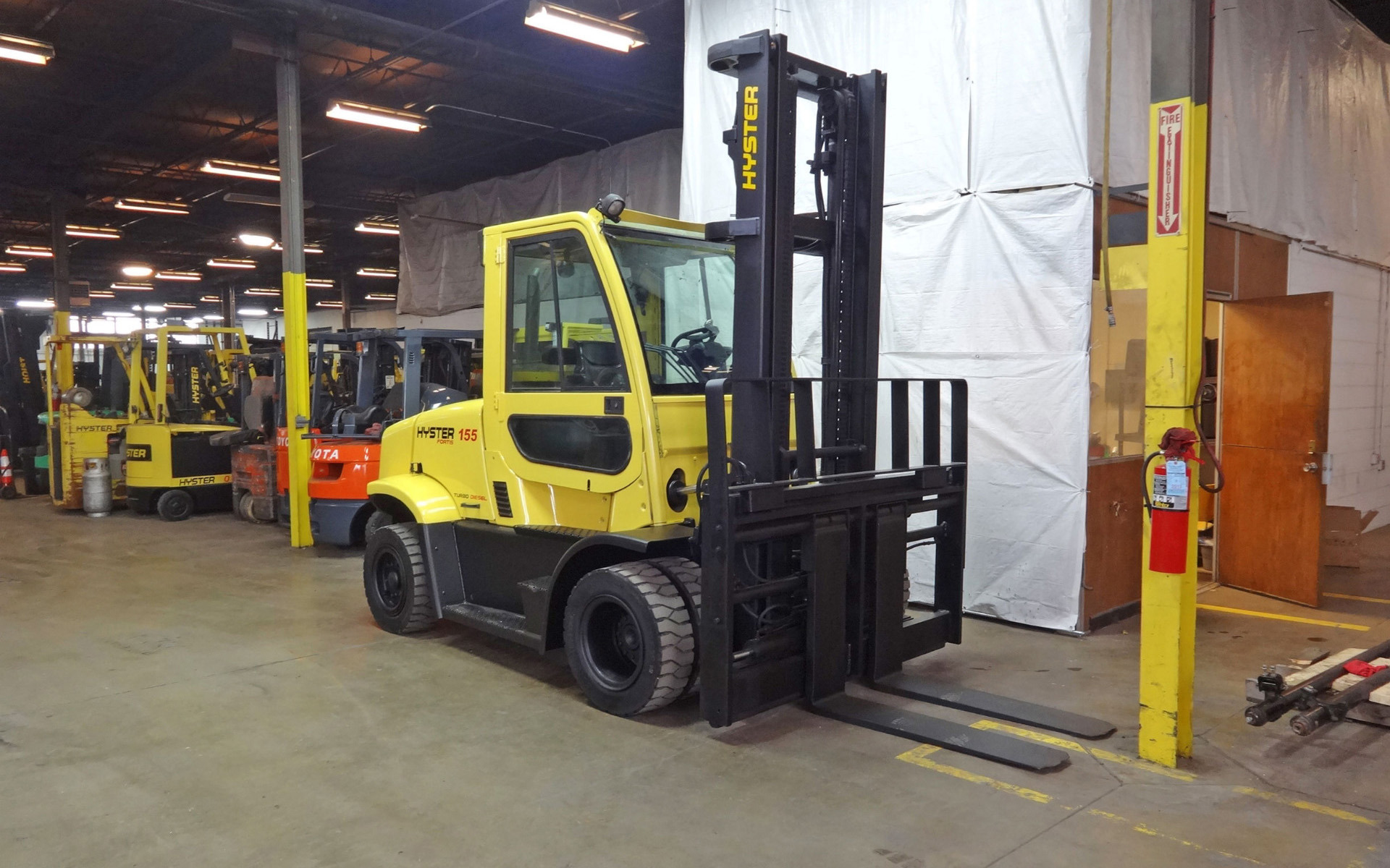 Used 2008 HYSTER H155FT  | Cary, IL