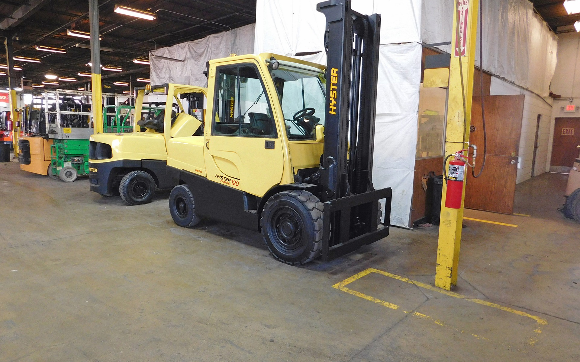 Used 2007 HYSTER H120FT  | Cary, IL